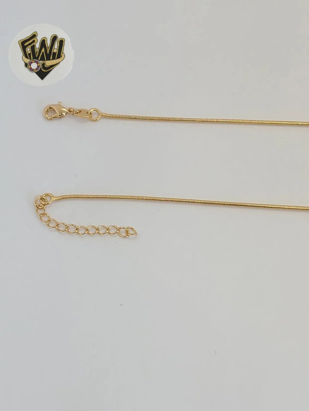 (1-6471-B) Gold Laminate - Flower Tie Necklace - BGO