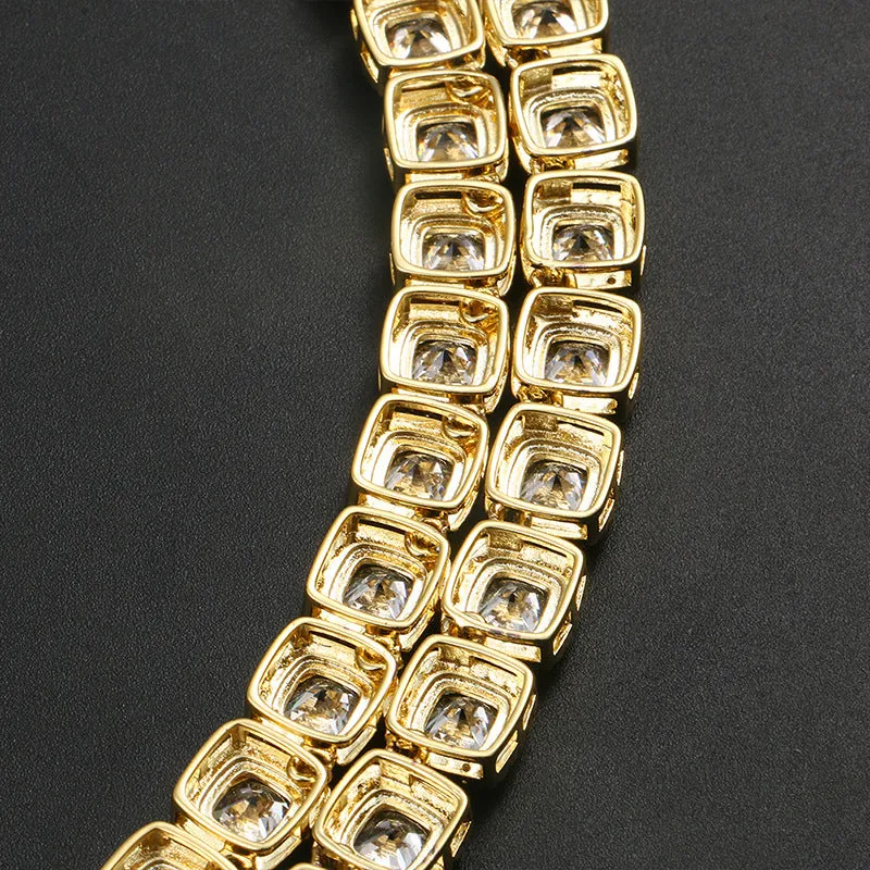 10mm Baguette Tennis Chain