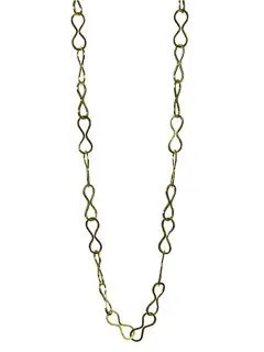 18K Vermeil Italian Infinity Link Necklace