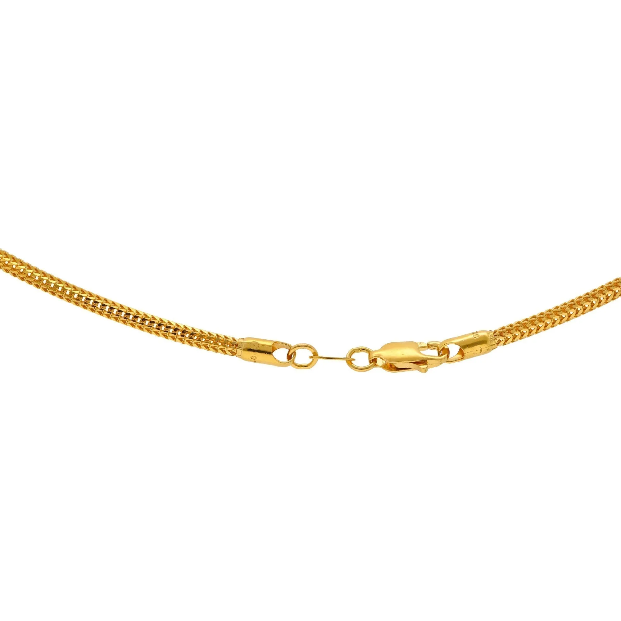 22K Yellow Gold 18 inches Chain(15.5 gm)