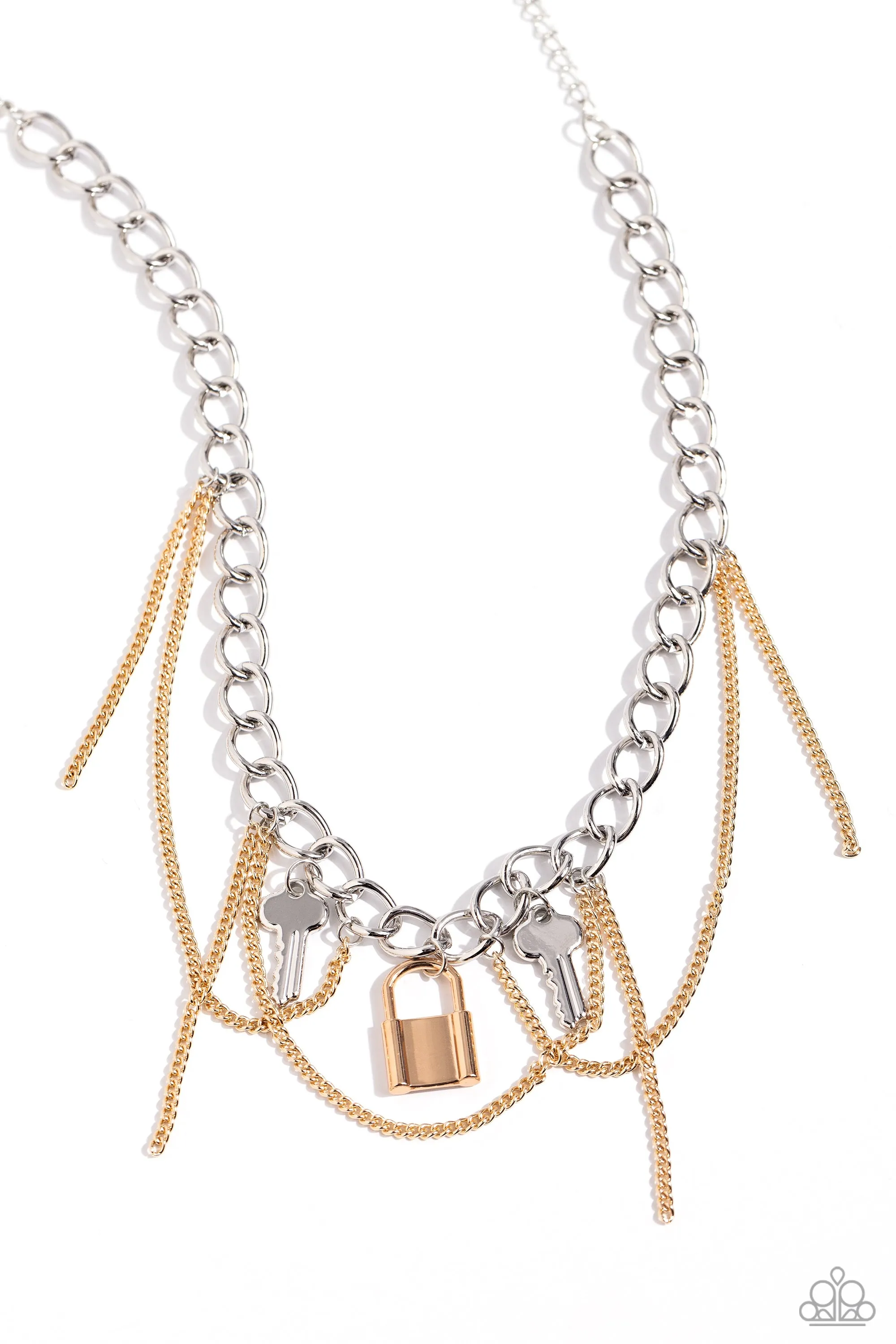 Against the LOCK Multi Necklace Set