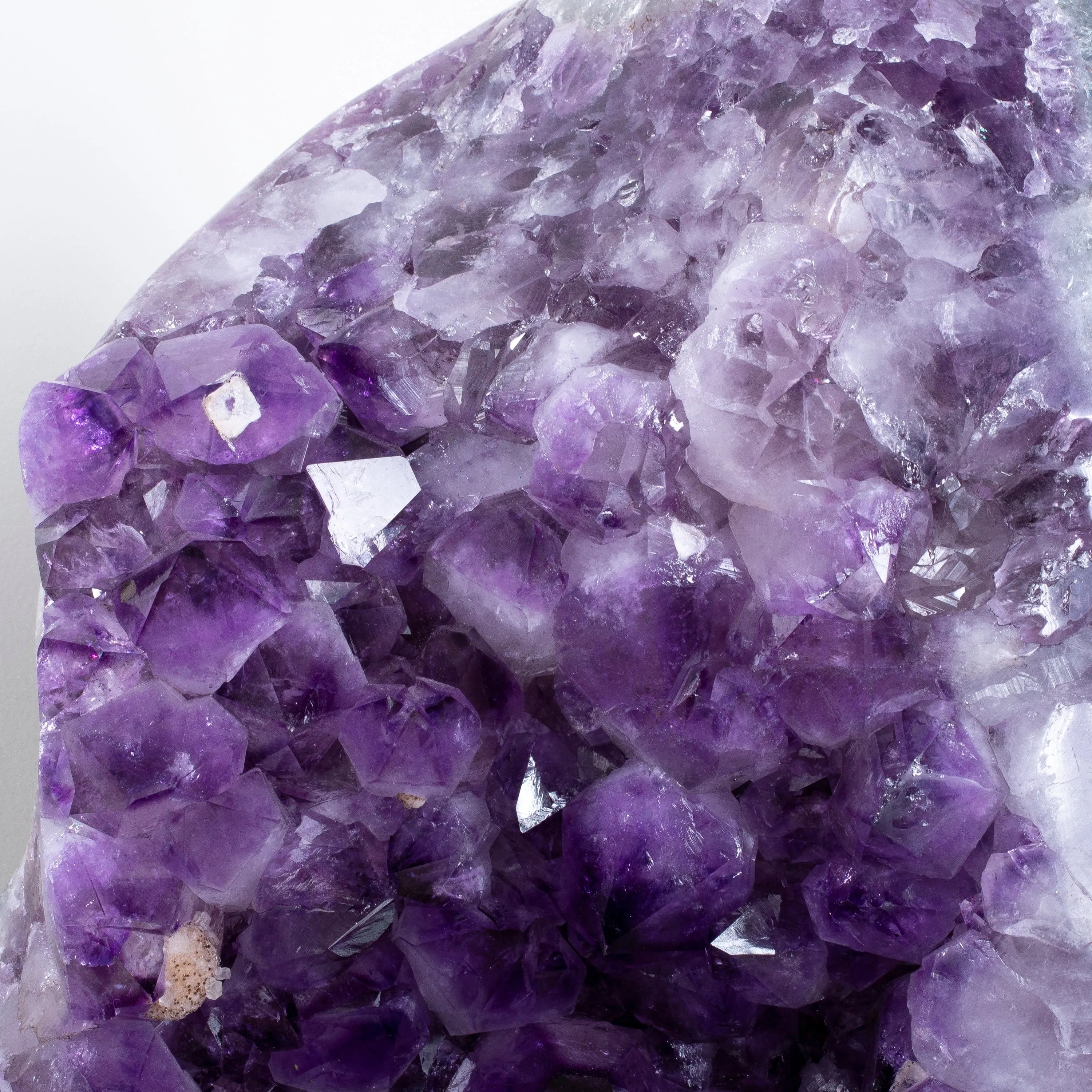 Amethyst Geode from Brazil on Custom Stand- 31 / 79lbs