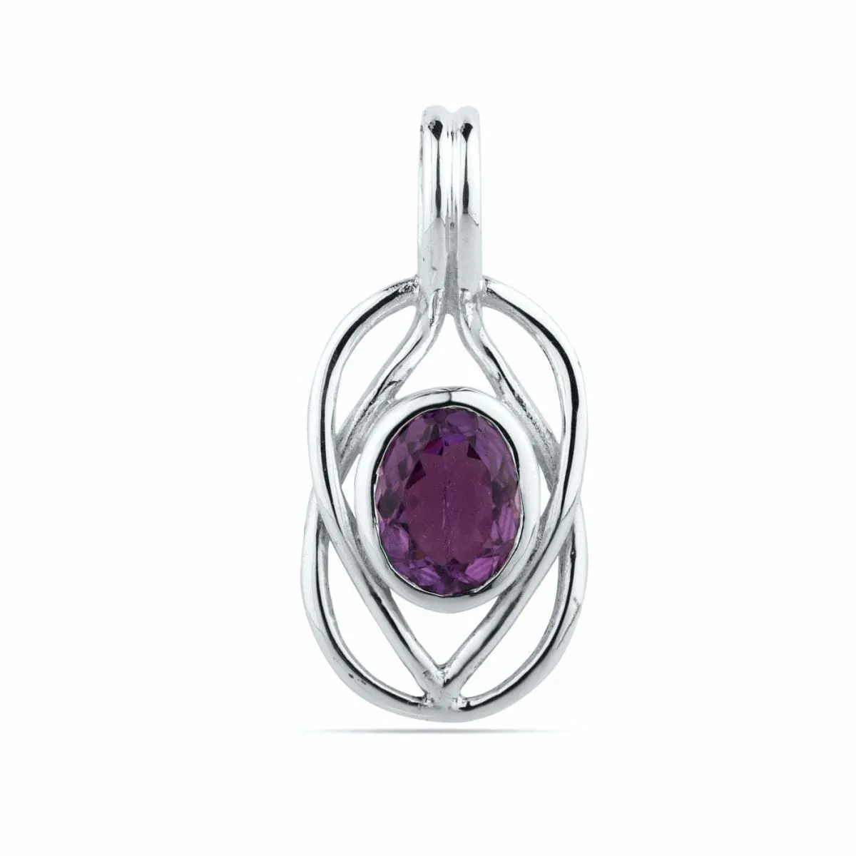 Amethyst Pendant, Natural Amethyst, Purple Pendant, February Birthstone, Unique Pendant, February Pendant, Solid Silver Pendant, Amethyst