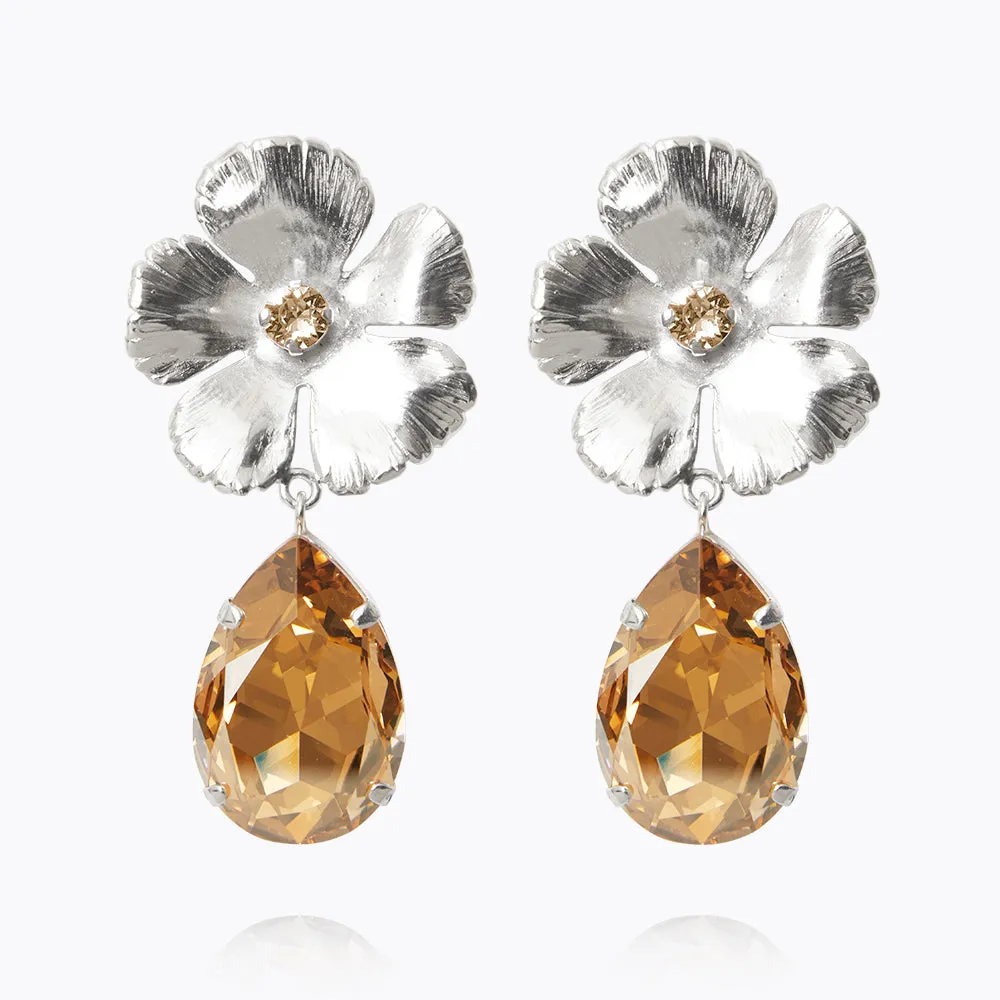 Anemone Perfect Earrings / Golden Shadow