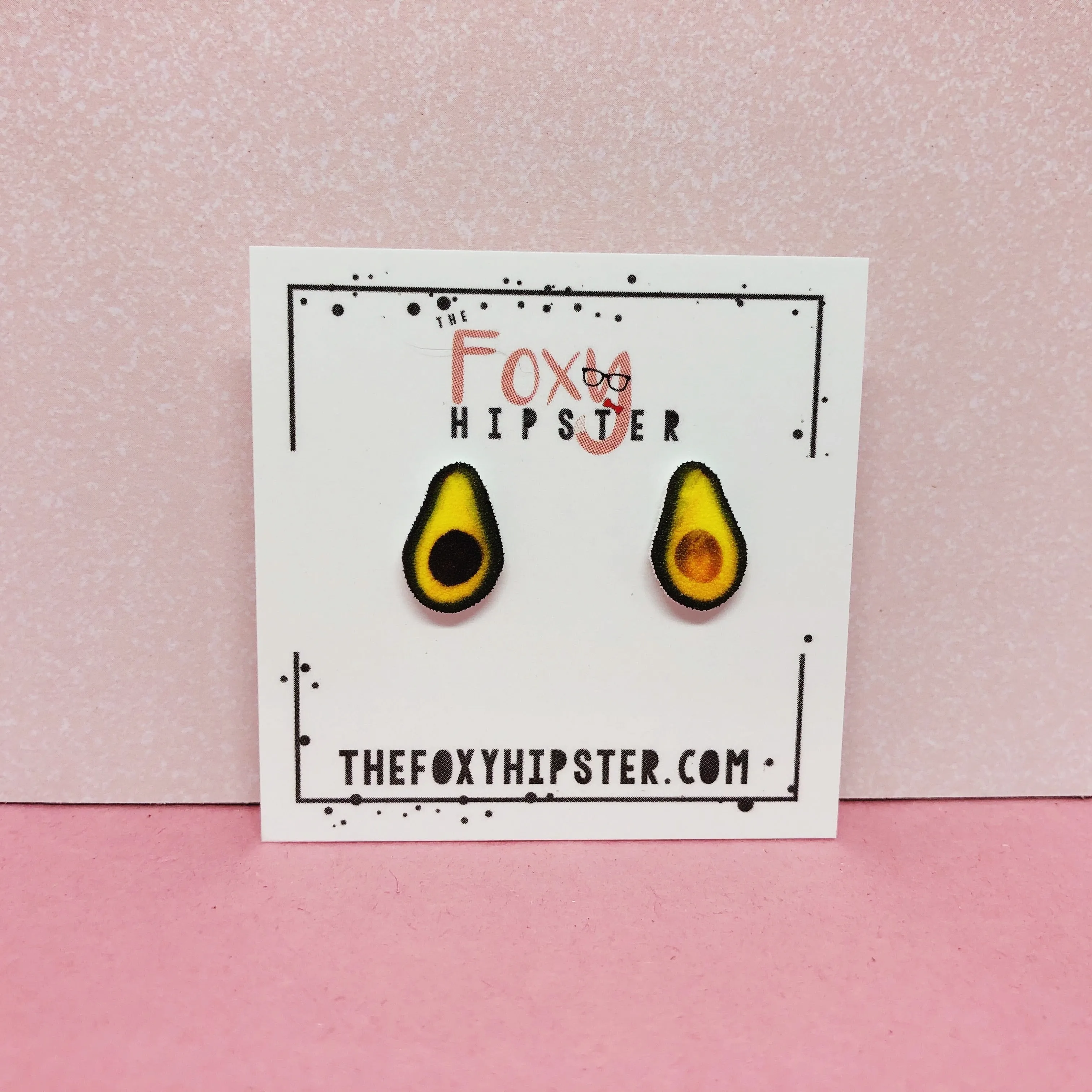 Avocado Stud Earrings