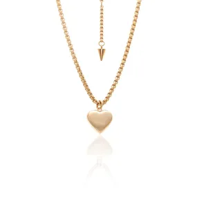 Bisous / Necklace / Gold