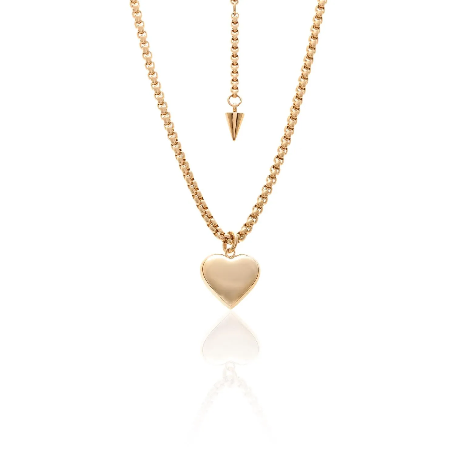 Bisous / Necklace / Gold