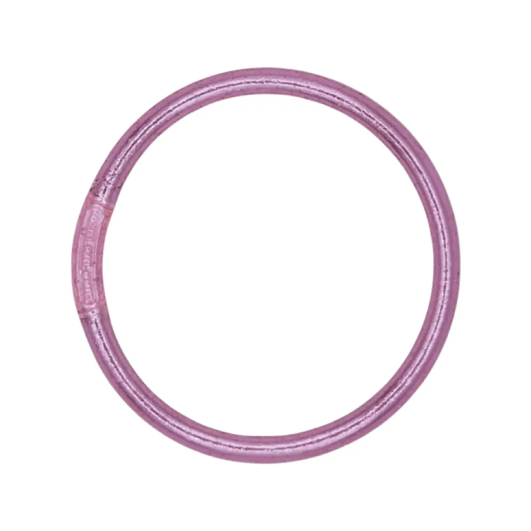 BLESS “ALL WEATHER SINGLE BANGLE”-PINKS, PURPLE AND REDS