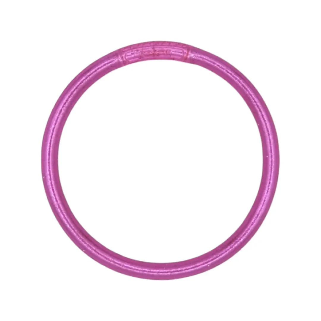 BLESS “ALL WEATHER SINGLE BANGLE”-PINKS, PURPLE AND REDS