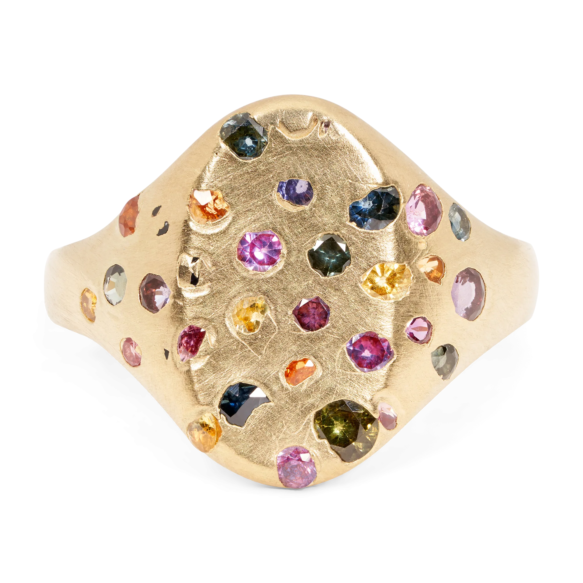 Blossom Crush Signet Ring - Size 6 - 11567