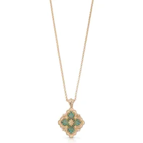 Buccellati - Opera Tulle - Pendant Necklace, 18k Yellow Gold with Amazonite