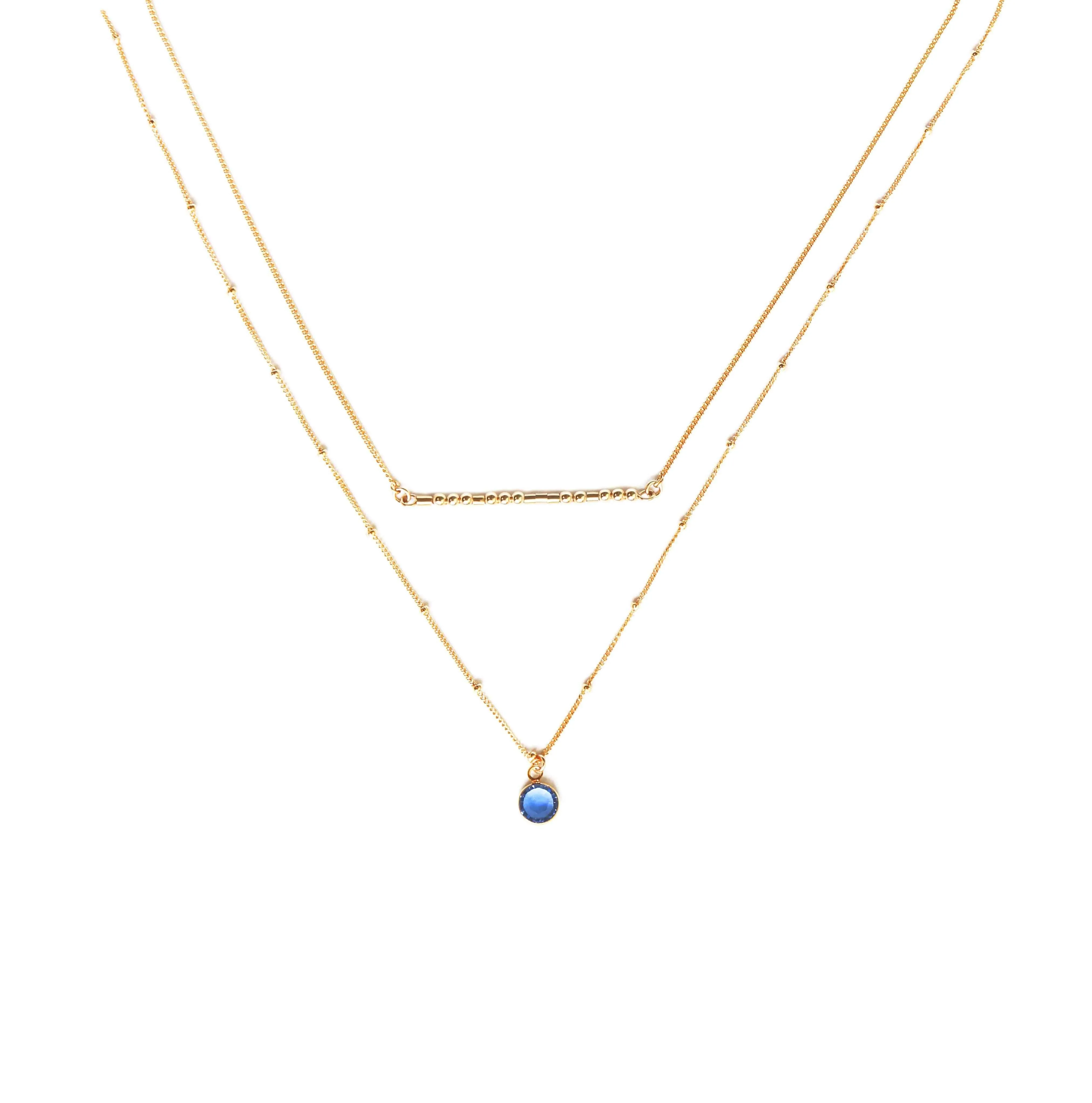 CELINE - LAYERING NECKLACE SET