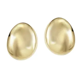 Chunky 14K Gold Plated Galina Studs