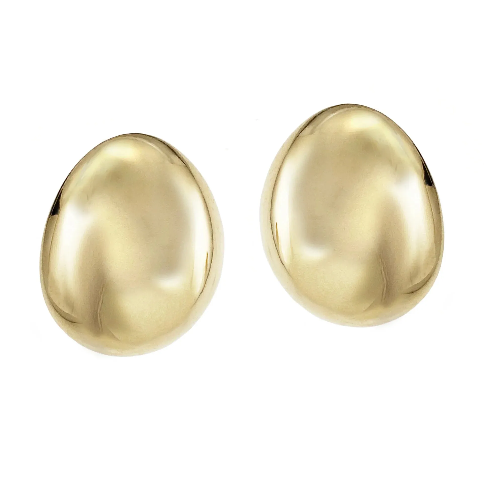 Chunky 14K Gold Plated Galina Studs