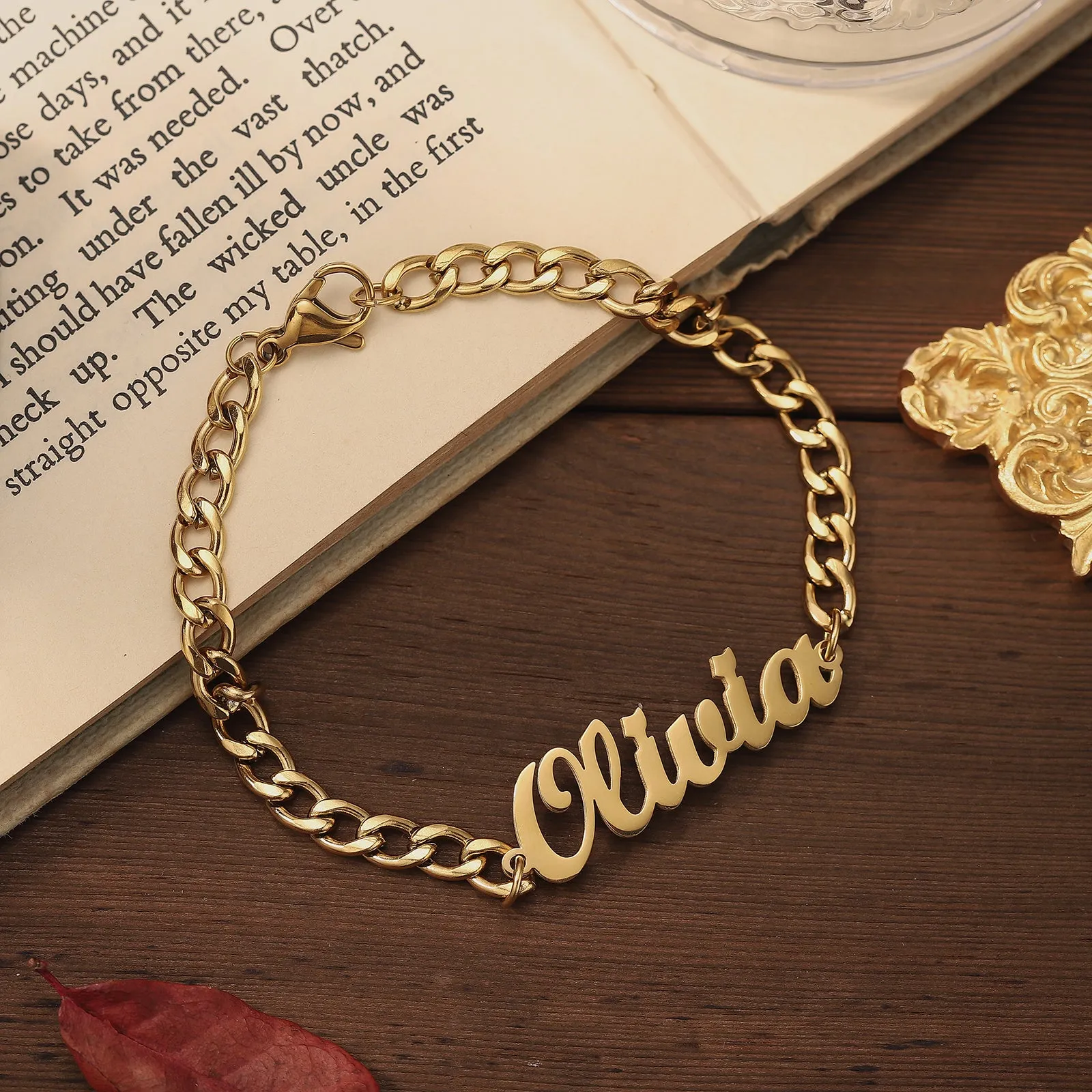 Custom Name Chain Bracelet