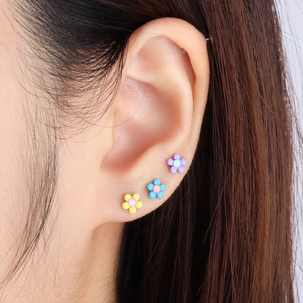 Cute Flower Stud