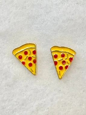 Cute Pizza Stud Earrings