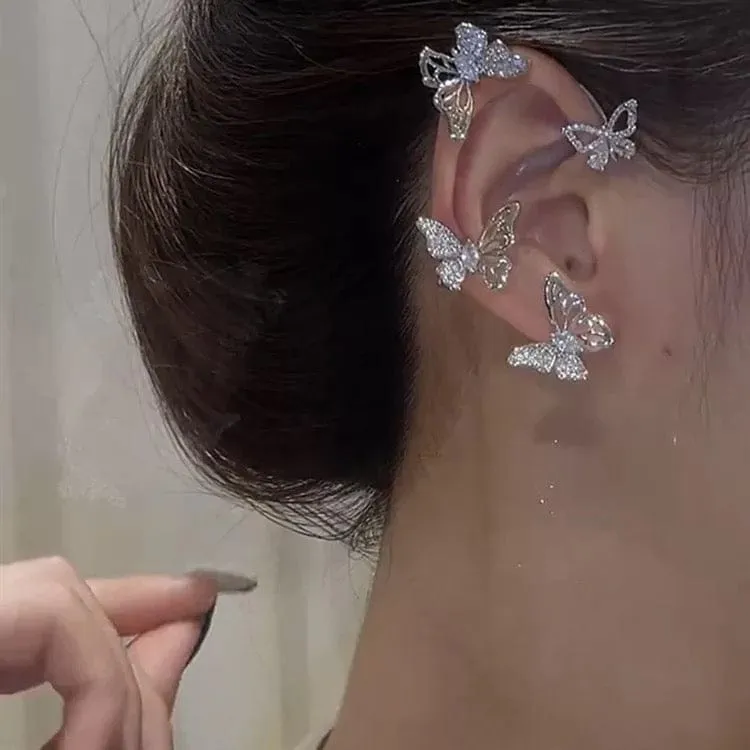 CZ Butterfly Ear Cuff