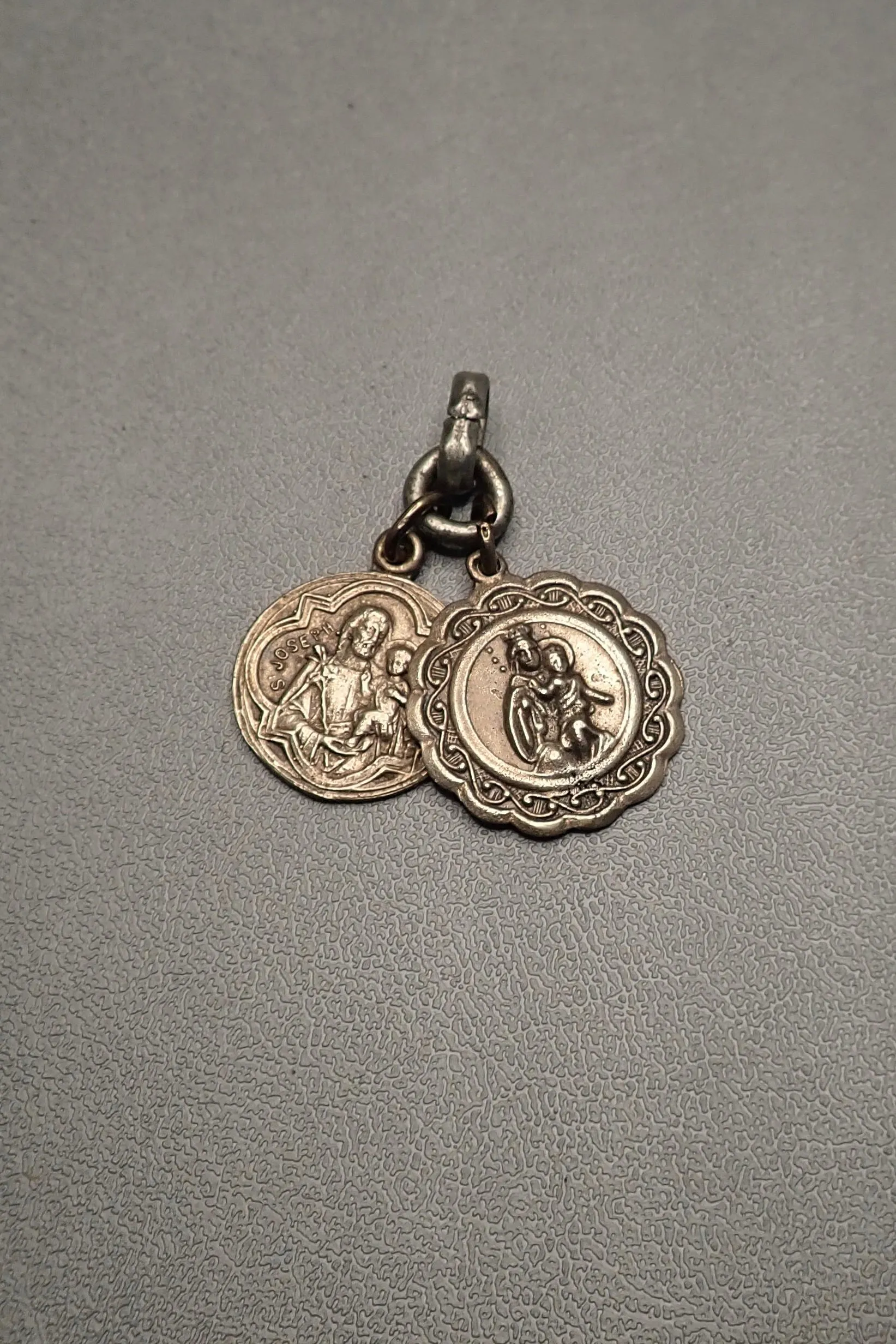 DOUBLE MEDALS PENDANT