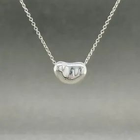 Estate Tiffany & Co. SS Elsa Peretti Bean Pendant