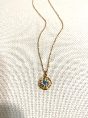 Evil Eye Turquoise Necklace