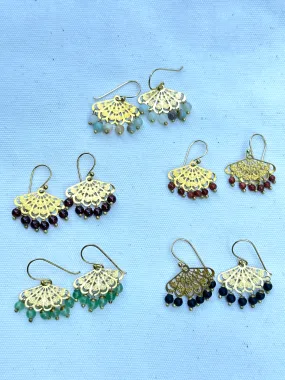 Fan Earrings