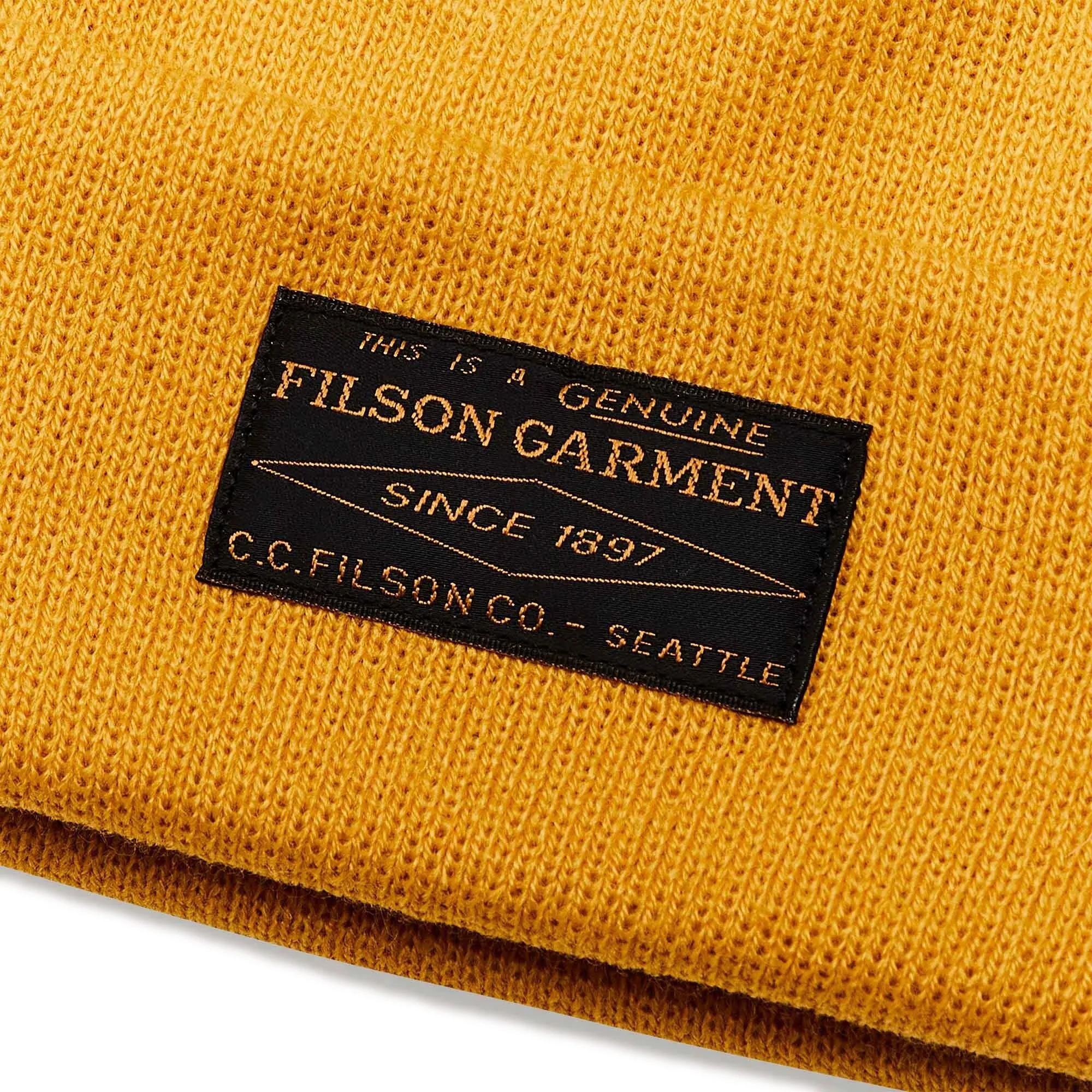 Filson New Ballard Watch Cap - Mustard Yellow