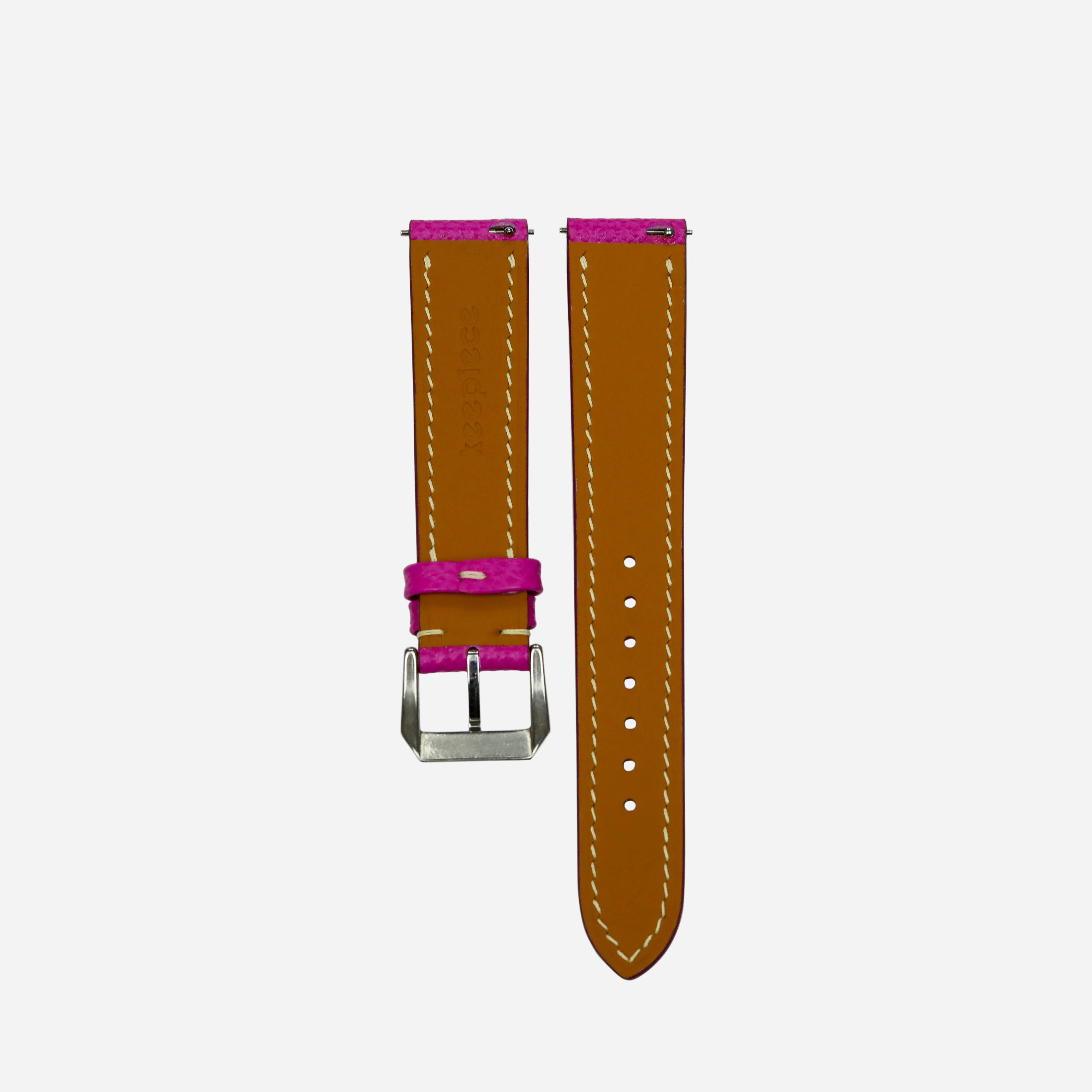 Fuchsia Epsom Calf Leather