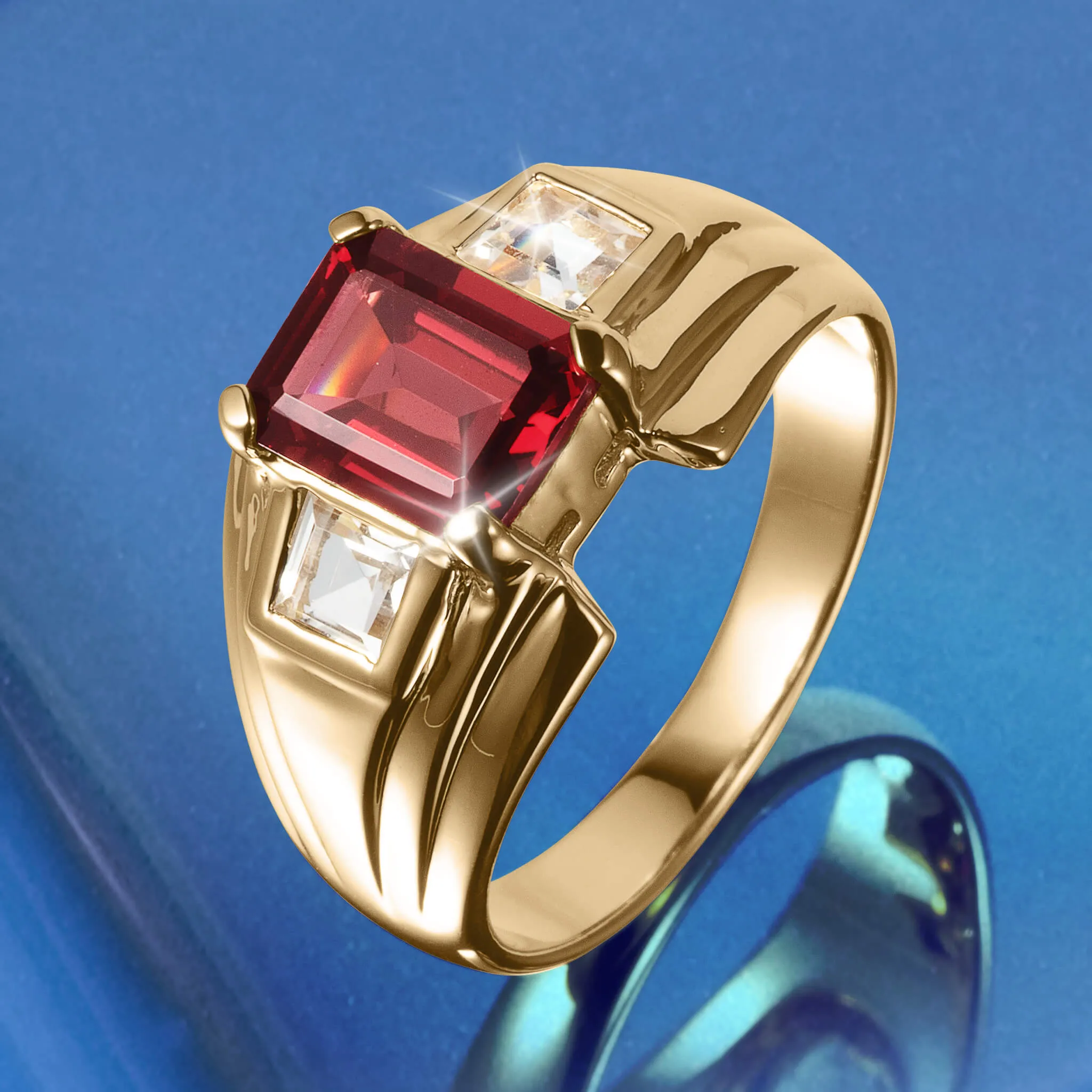 Garnet Legacy Men's Ring