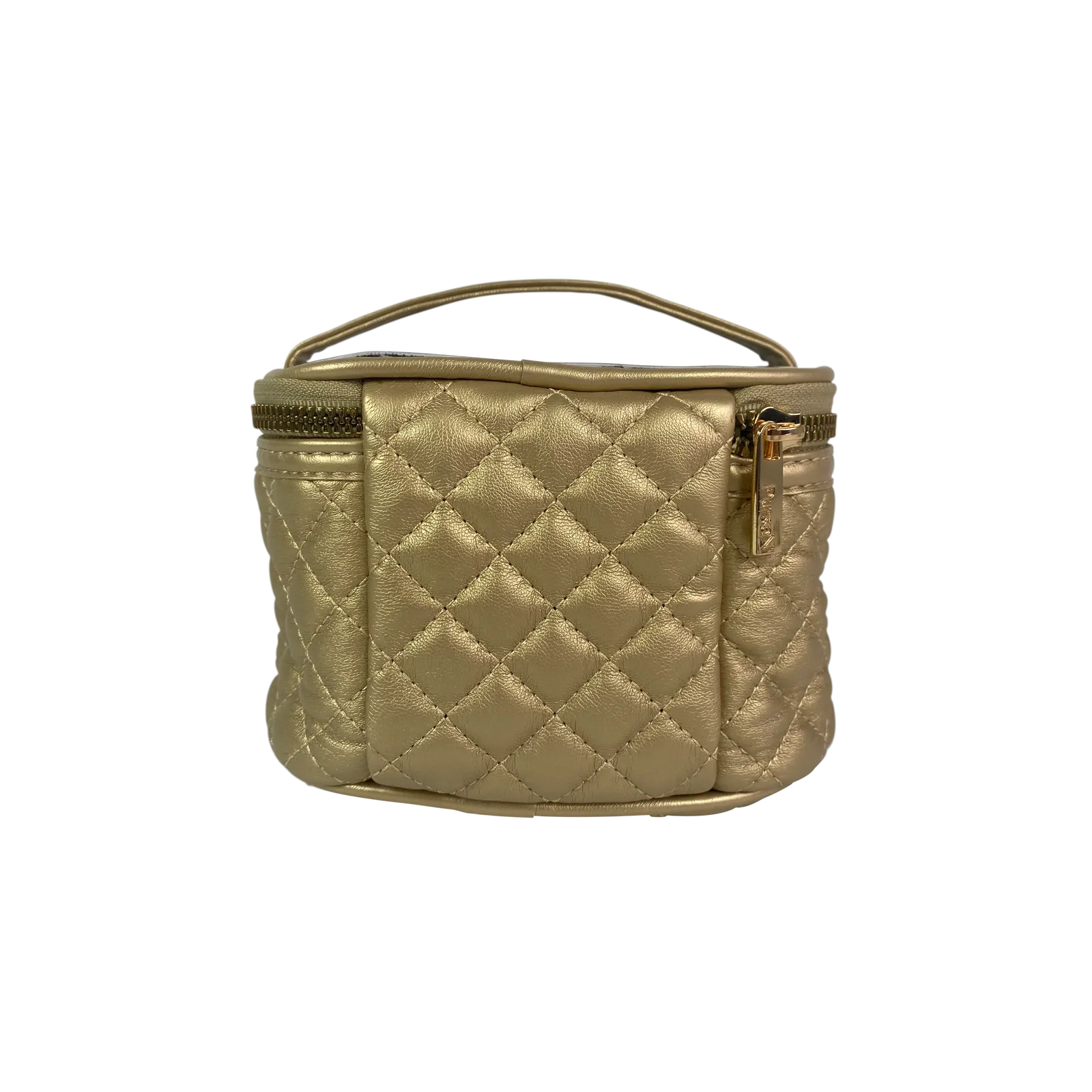 Getaway Jewelry Case - Gold Quilted