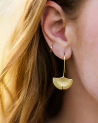 Ginkgo Earrings