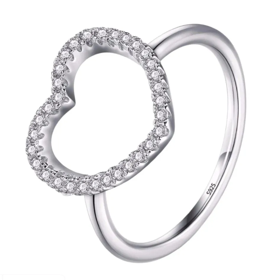 HEART ZIRCONIA RING