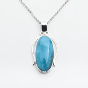 Larimar Pendant Finn