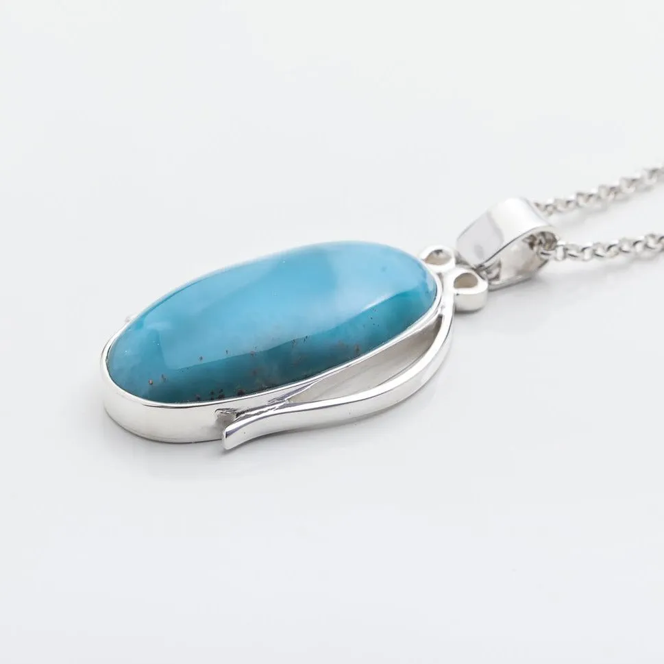 Larimar Pendant Finn