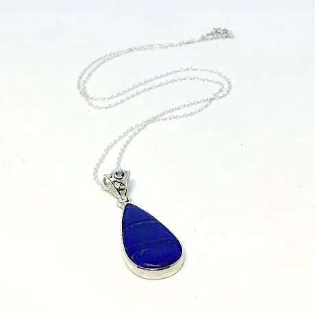 Lucious Lapis Pendant