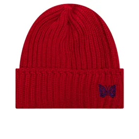 Merino Wool Watch Cap - Red