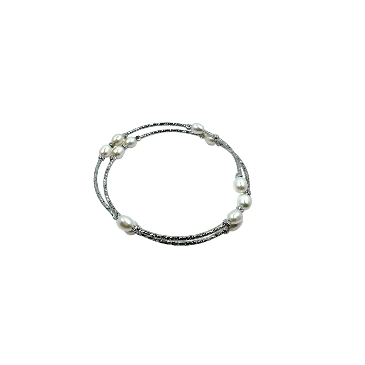 Nene Double Wrap Pearl Bracelet