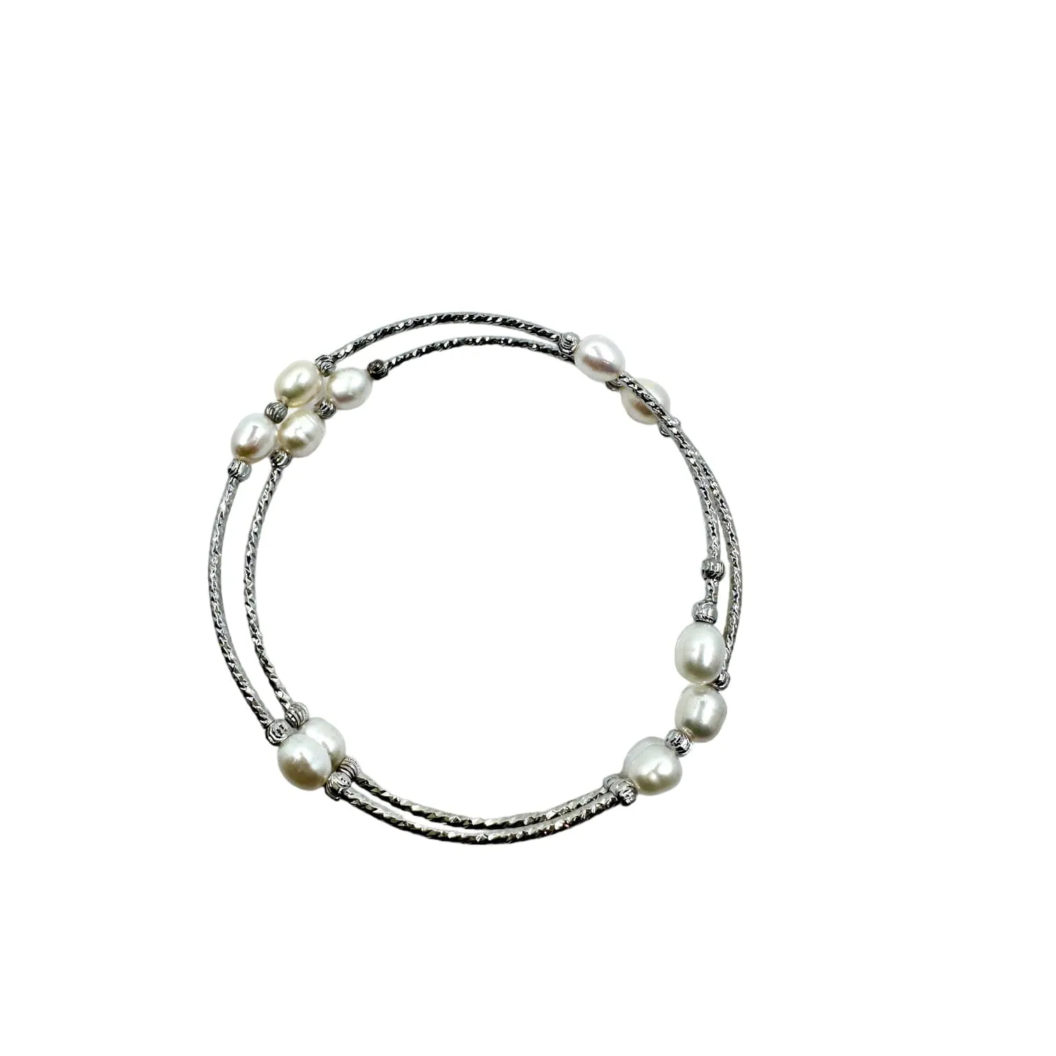 Nene Double Wrap Pearl Bracelet