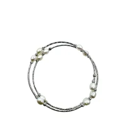 Nene Double Wrap Pearl Bracelet