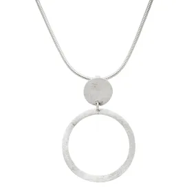 New! Circular Drop Pendant