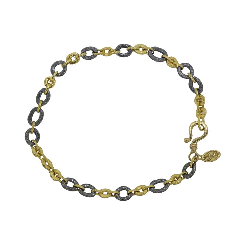 Open Pebble Link Bracelet-Small