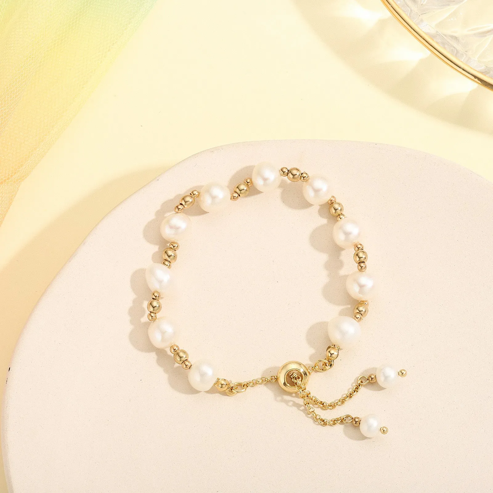 Pearl Chain Bracelet