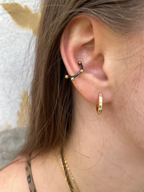 Polka Dot Ear Cuff