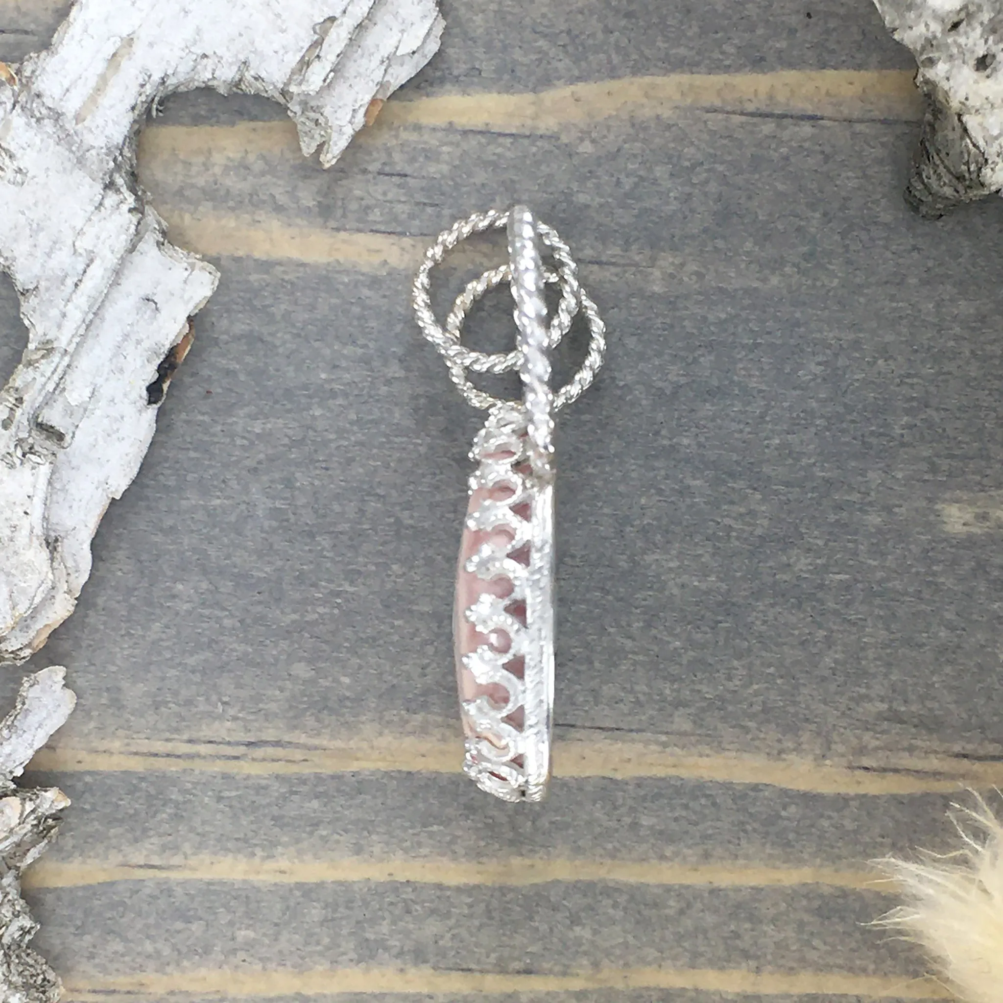 Rhodochrosite Pendant