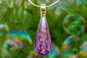 Rhodolite Drop Pendant