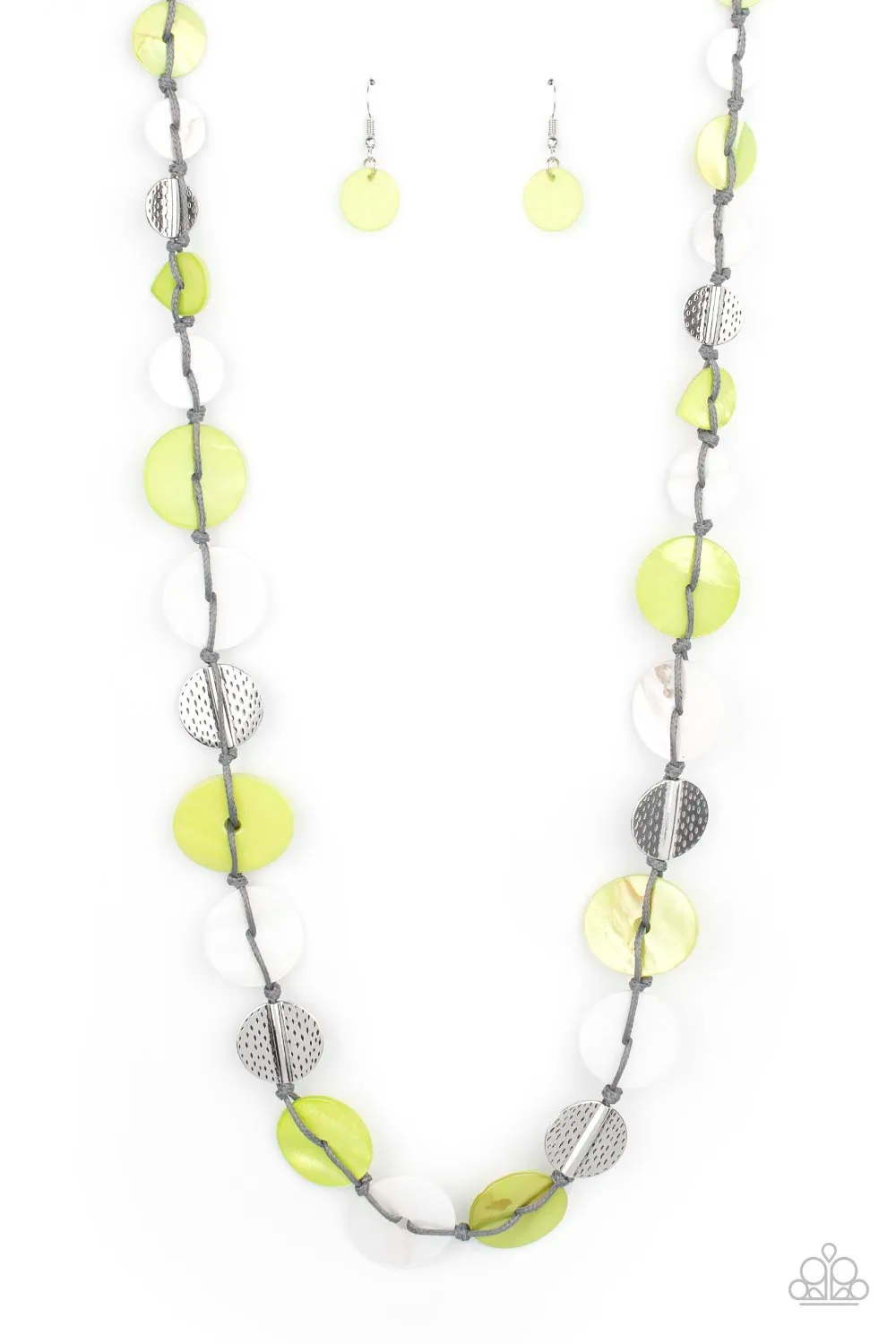 Seashore Spa - Green Paparazzi Necklace