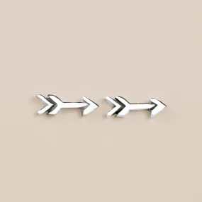 Shooting Arrow Stud Earrings