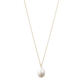 Sophie Bille Brahe - L'Eau - Pendant Necklace with Pearl, Yellow Gold