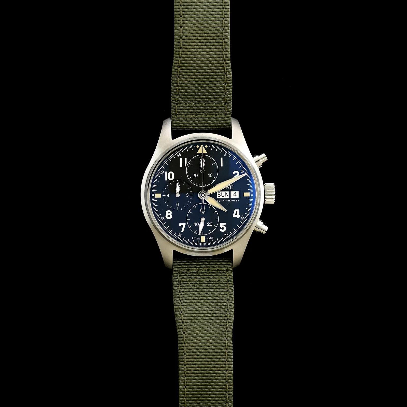 Steel Estate IWC Pilot Chronograph Spitfire