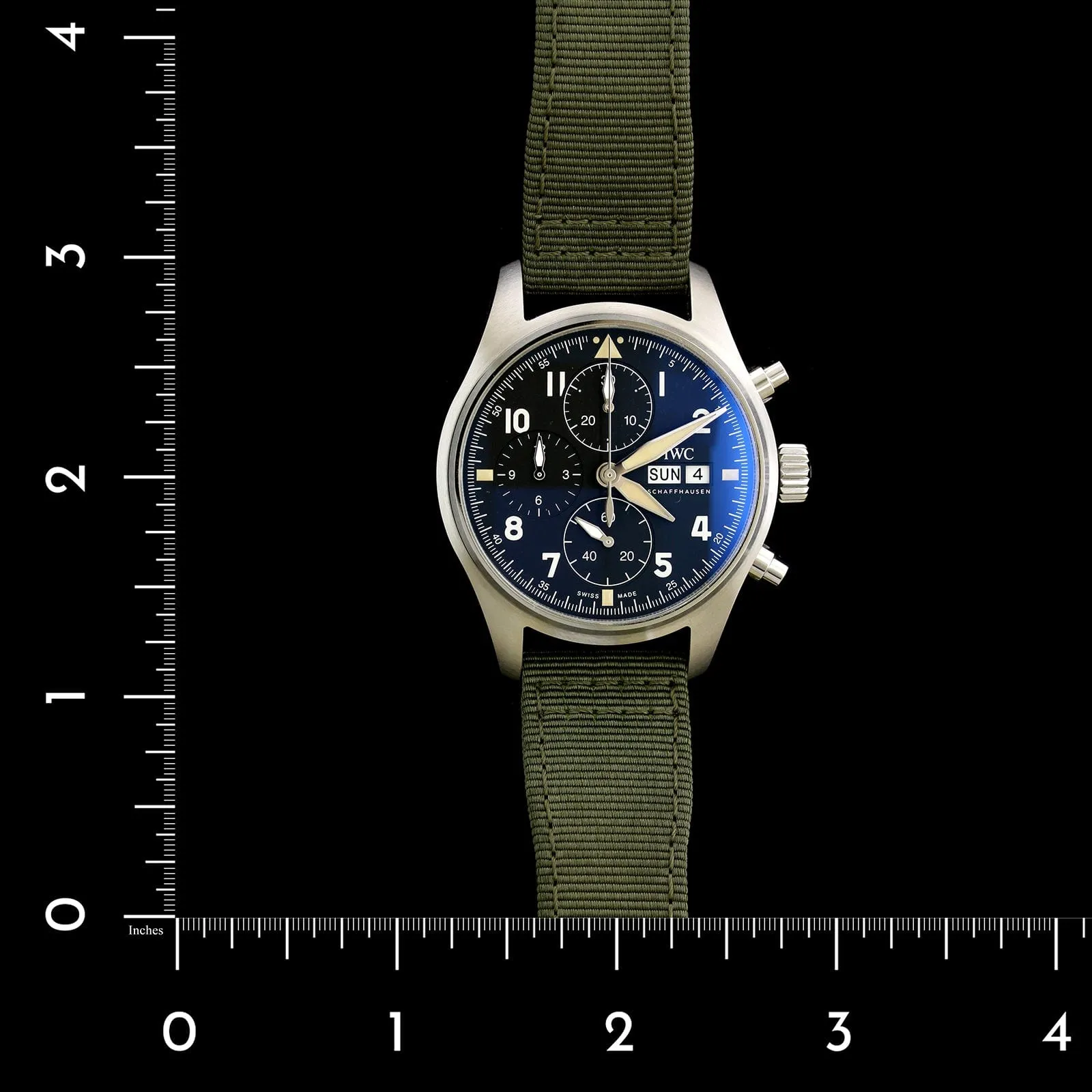 Steel Estate IWC Pilot Chronograph Spitfire